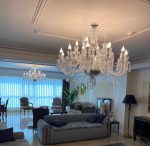 لوستر باکارات سفید کریستالی در انواع رنگبندی و سایز - Image 3