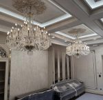 لوستر كريستالي باكارات طبقاتي در انواع رنگبندي و سايز - Image 4